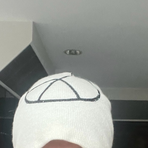 Wildfox Cream Sequin Peace Knit Beanie - Picture 5 of 5